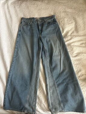 Levi's Light Blue Wide-Leg Jeans — Women's Flare